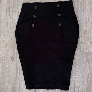 RW & Co - black pencil skirt